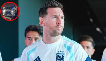 Lionel Messi con la Selección Argentina