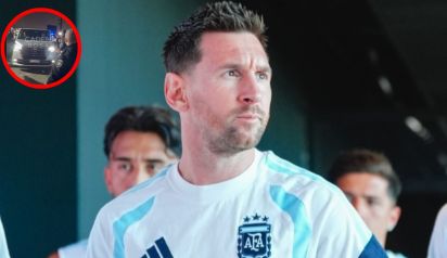 Lionel Messi con la Selección Argentina