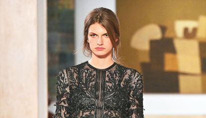 Fendi presentó su nueva colección de alta costura.