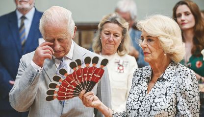 Rey Carlos III y Camilla