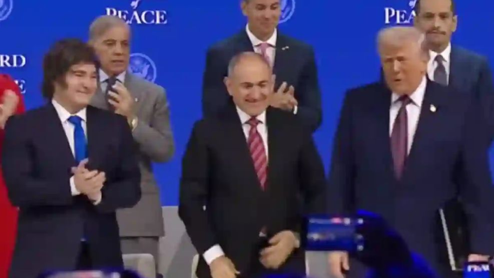 Milei Trump y Netanyahu 