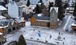 Así amaneció la Patagonia: totalmente teñida de blanco