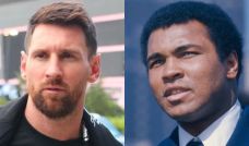 Lionel Messi y Muhamad Ali 