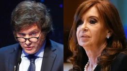 Javier Milei y Cristina Kirchner