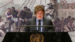 Milei, en contra de condenar al racismo 22072026