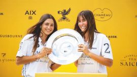 Mia y Myla Cambiaso ganaron el British Ladies Open