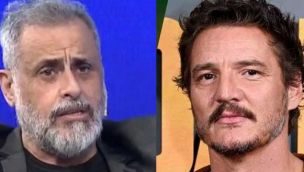 Jorge Rial y Pedro Pascal