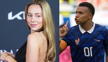 Ester Expósito y Kylian Mbappé