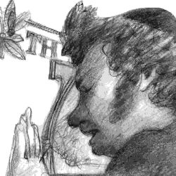 Dibujo Milei | Foto:CEDOC