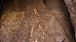 Descubren un esqueleto humano de 3000 años en El Salvador.  