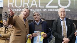 Luis Caputo visitó la Rural 23072026