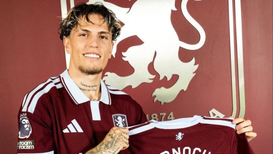 Alejandro Garnacho es nuevo refuerzo del Aston Villa y será compañero de Dibu Martínez