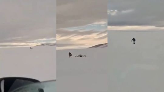 Milagro en la montaña: cuatro mineros fueron rescatados después de pasar tres noches atrapados en la nieve