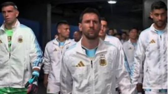 El video completo de la charla previa de Messi y la salida al campo en la final: ¿pasó algo raro?