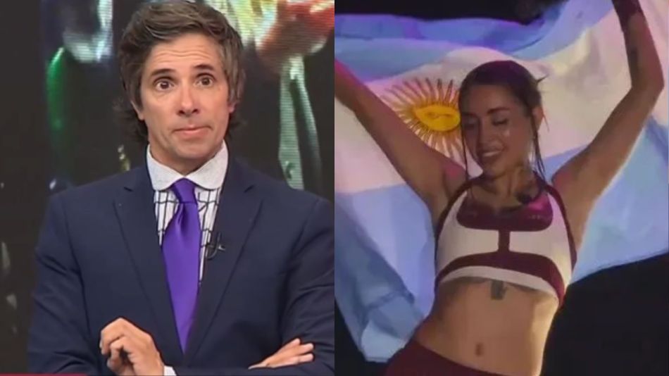 Robertito Funes Ugarte y María Becerra