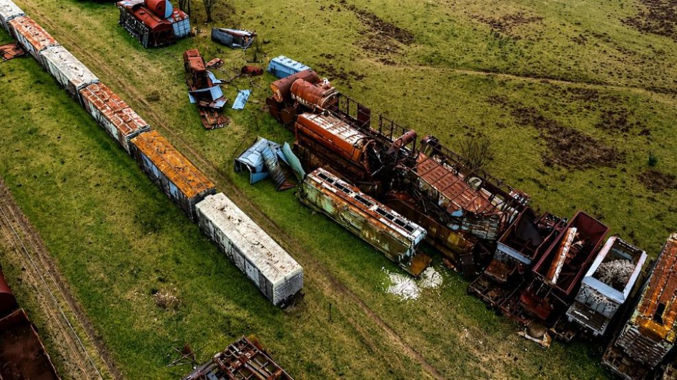 cementerio de trenes