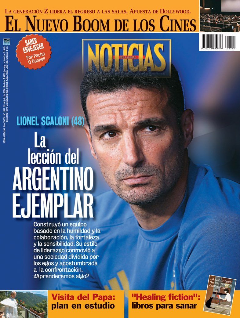 La tapa de NOTICIAS | Foto:Cedoc