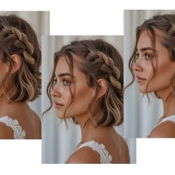 Trenzas para pelo corto