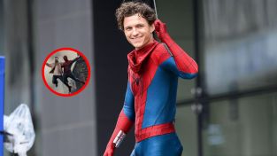 Tom Holland y Lionel Messi