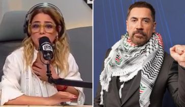 Marina Calabró y Javier Bardem