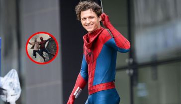 Tom Holland y Lionel Messi