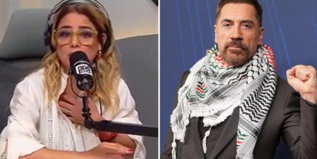 Marina Calabró y Javier Bardem