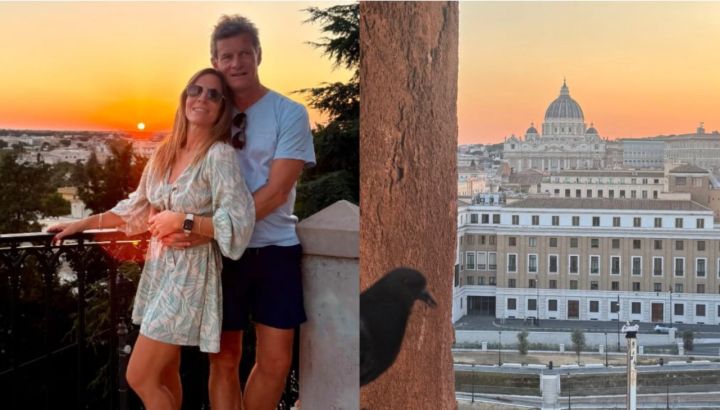 Atardeceres mágicos y paisajes pintorescos: los días de película de Sandra Borghi y Pablo Rodríguez en Italia