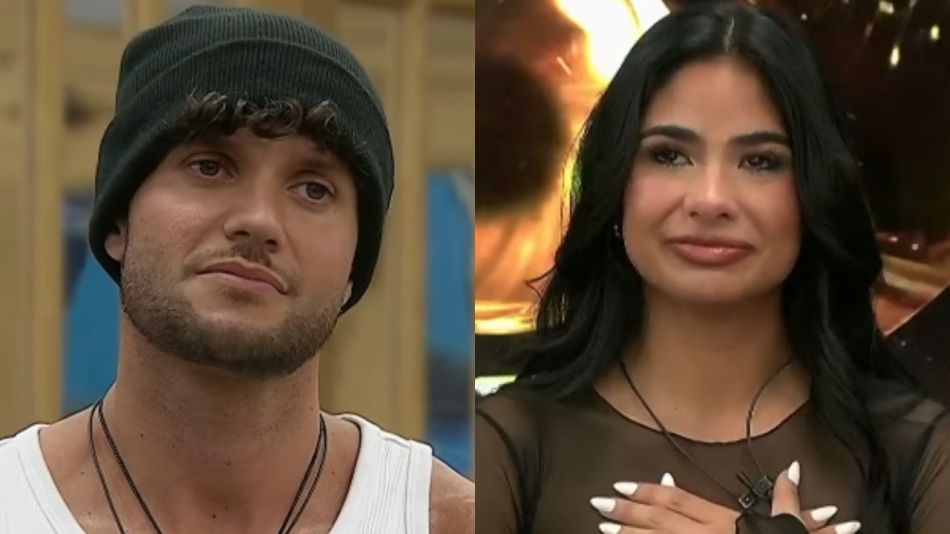 Fabio y Daniela Celis en Gran Hermano Generación Dorada