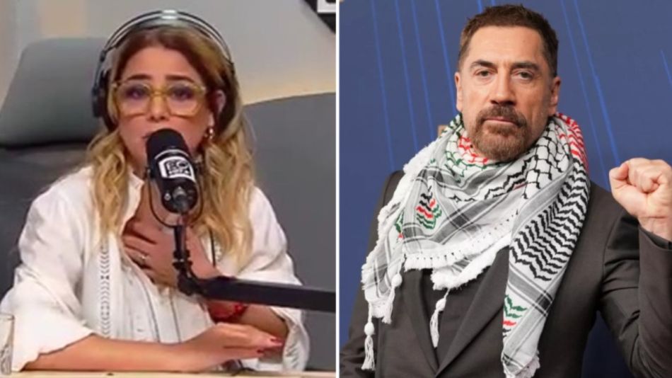 Marina Calabró y Javier Bardem