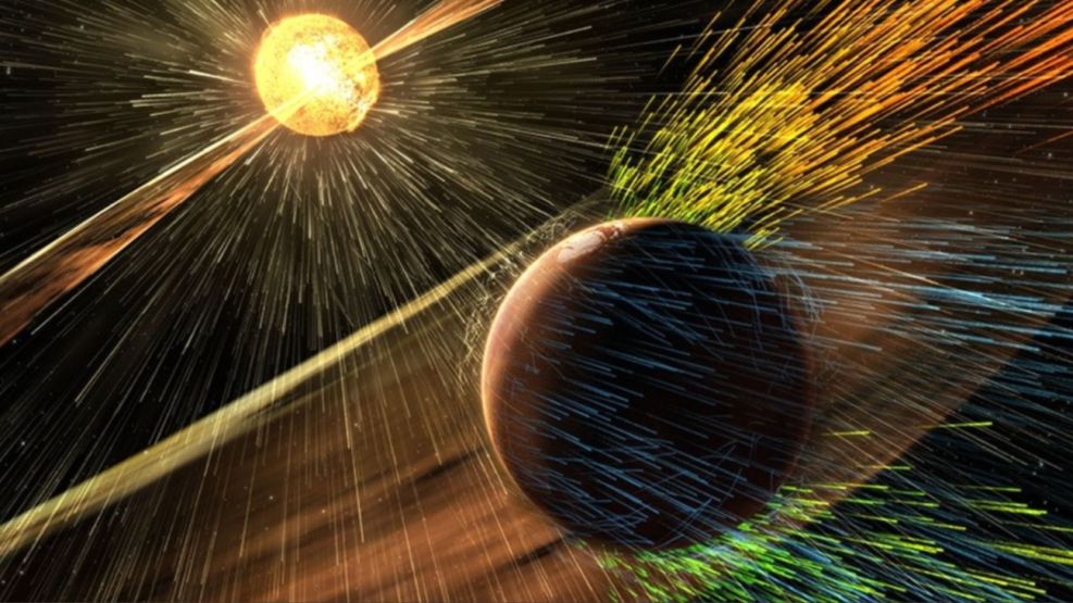 Auroras en Marte