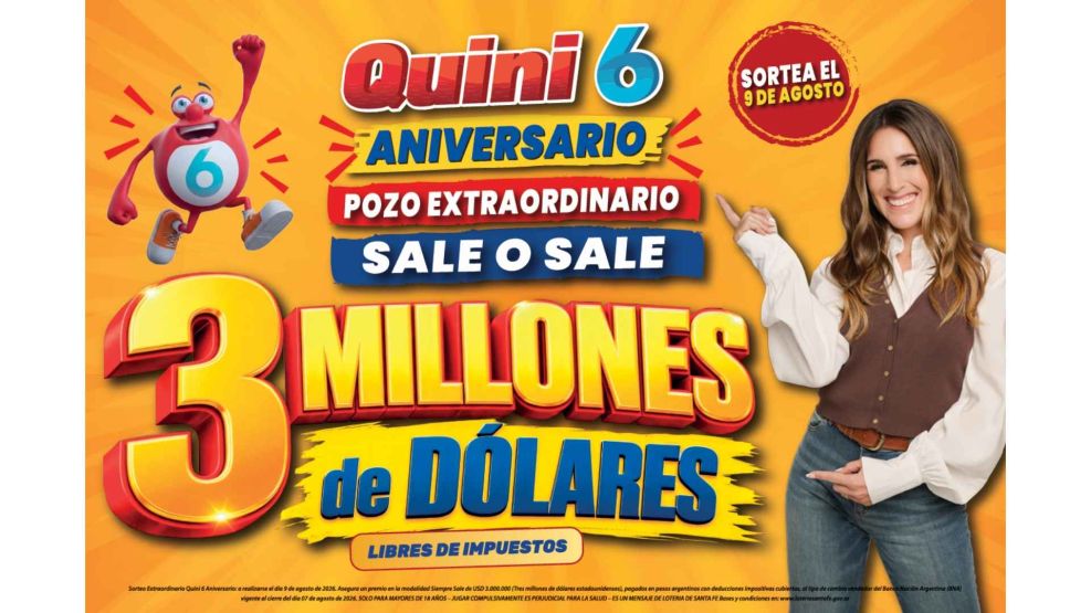 Sorteo Aniversario del Quini 6