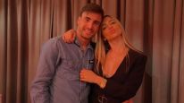 Nicolás Tagliafico y Carolina Calvagni