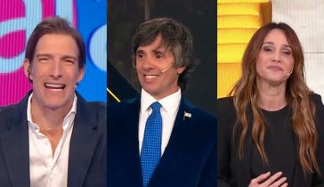 Iván de Pineda, Robertito Funes Ugarte y Verónica Lozano