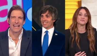 Iván de Pineda, Robertito Funes Ugarte y Verónica Lozano