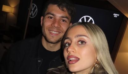 Morena Beltrán y Lucas Blondel