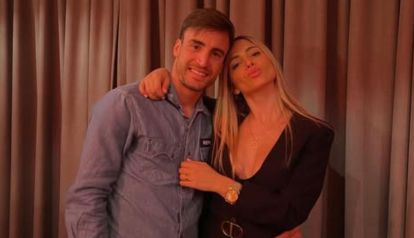 Nicolás Tagliafico y Carolina Calvagni