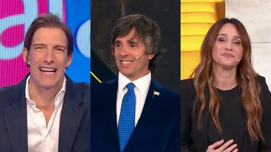 Iván de Pineda, Robertito Funes Ugarte y Verónica Lozano