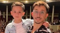 Rodrigo Noya y su hijo Bautista
