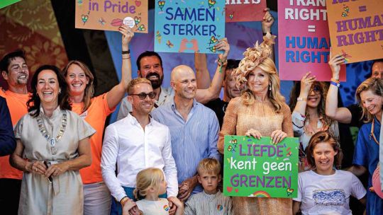 “Poder ser uno mismo y amar a quien quieras, ¿no es eso lo normal?”, dijo Máxima en la World Pride