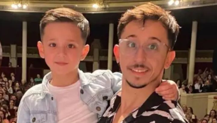 Así está hoy Bautista, el hijo de Rodrigo Noya, a sus 9 años