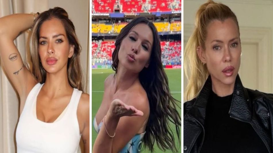 La China Suárez, Pampita y Nicole Neumann