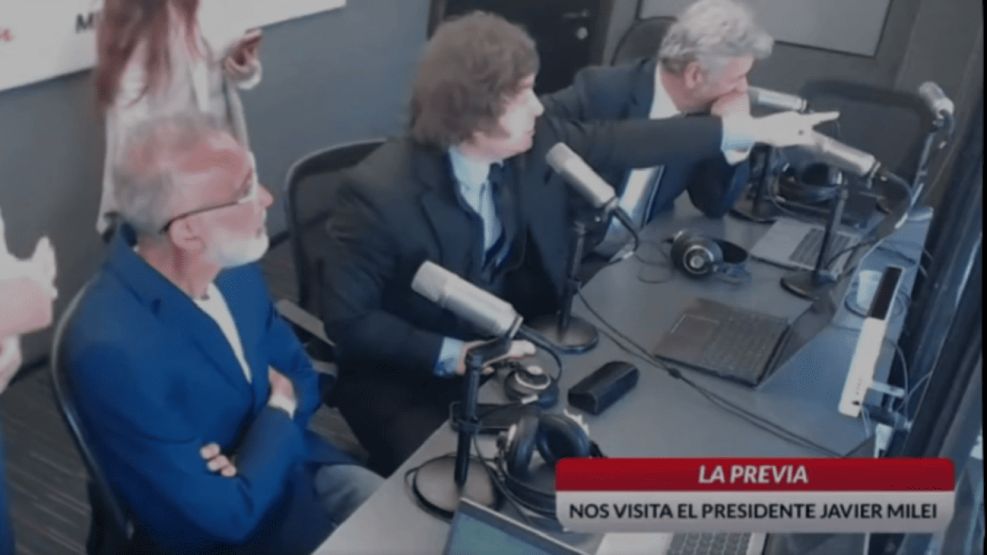 Milei contra el Vasco de Mendiguren en Radio Mitre