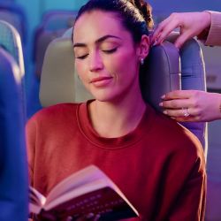 Apoyacabezas u-dream en Economy de Emirates.