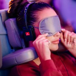 Apoyacabezas u-dream en Economy de Emirates.