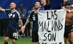 Banderas por Malvinas: tras el Mundial, el eco en las canchas locales
