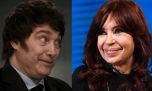Con dibujitos, Milei busca el versus con Cristina Kirchner