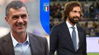 Maldini y Pirlo