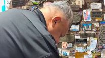El Chiqui Tapia viajó al santuario de la difunta correa para cumplir la promesa mundialista