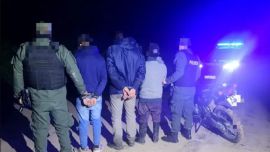 Los cazadores furtivos fueron atrapados infraganti.
