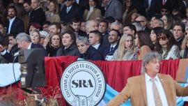 El gobernador de Corrientes respaldó a Milei en La Rural: "Un mensaje claro para un motor productivo"